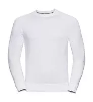 Men`s HD Raglan Sweat Fehér