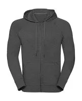 Men`s HD Zipped Hood Sweat Grey Marl