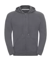 Men`s HD Zipped Hood Sweat Szürke