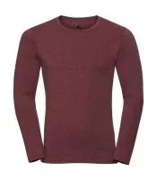 Men’s Long Sleeve HD T Maroon Marl 