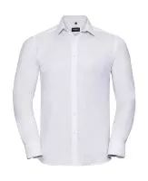 Men`s LS Herringbone Shirt Fehér