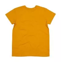 Men`s Organic Roll Sleeve T Mustard