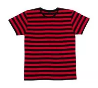 Men`s Stripy T Black/Red