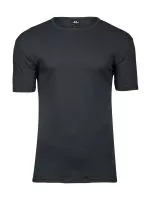 Mens Interlock T-Shirt Dark Grey