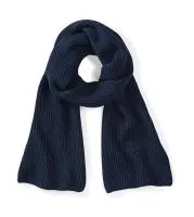 Metro Knitted Scarf French Navy