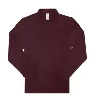 My Polo 210 LSL Heather Burgundy