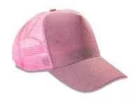 New York Sparkle Cap Baby Pink