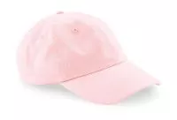 Organic Cotton 6 Panel Dad Cap Powder Pink