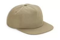 Organic Cotton Unstructured 5 Panel Cap Desert Sand