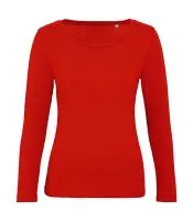 Organic Inspire LSL T /women_° Fire Red