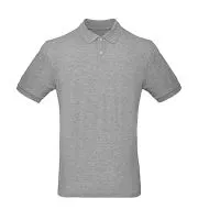 Organic Inspire Polo /men_° Heather Grey