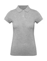 Organic Inspire Polo /women_° Heather Grey