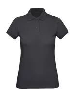 Organic Inspire Polo /women_° Dark Grey