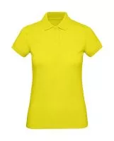 Organic Inspire Polo /women_° Solar Yellow
