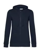 Organic Inspire Zipped Hood /women_° Navy Blue