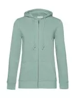 Organic Inspire Zipped Hood /women_° Sage