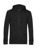 Organic Inspire Zipped Hood_° Black Pure