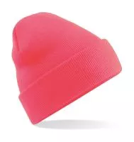 Original Cuffed Beanie Fluorescent Pink