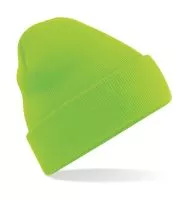 Original Cuffed Beanie Fluorescent Green