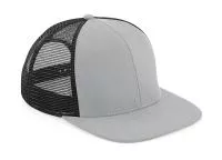 Original Flat Peak 6 Panel Trucker Grey/Black