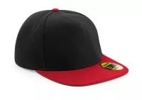 Original Flat Peak Snapback Black/Classic Red