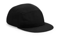 Outdoor 5 Panel Camper Cap Black