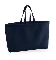 Oversized Canvas Tote Bag French Navy