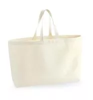 Oversized Canvas Tote Bag Natural