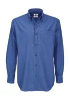 Oxford LSL/men Shirt Blue Chip