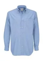Oxford LSL/men Shirt Oxford Blue