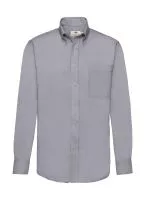 Oxford Shirt Long Sleeve Oxford Grey
