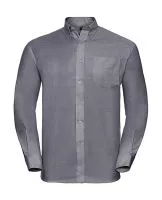 Oxford Shirt LS Silver