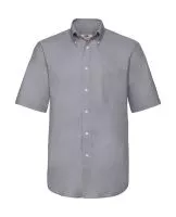 Oxford Shirt Short Sleeve Oxford Grey