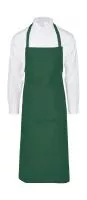 Paris Bib Apron Bottle Green