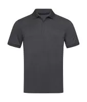 Piqué Polo Slate Grey