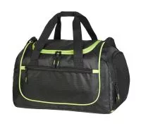 Piraeus Sports Holdall Black/Lime Green