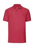 Polo Blended Fabric Heather Red