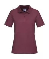 Polo Women Burgundy Red