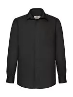 Poplin Shirt Long Sleeve Black