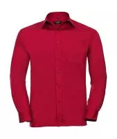 Poplin Shirt LS Classic Red