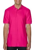 Premium Cotton Double Piqué Polo Heliconia