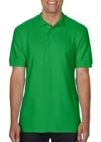 Premium Cotton Double Piqué Polo Irish Green