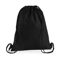 Premium Cotton Gymsac Black