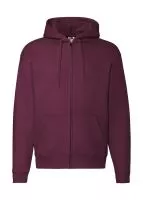 Premium Kapucnis felső Zip Sweat Burgundy