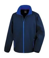 Printable Softshell Jacket Navy/Royal