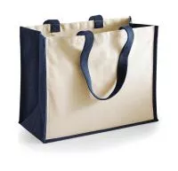 Printers` Jute Classic Shopper Navy