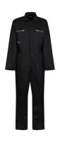 Pro Zip Fasten Coverall (Long) Black