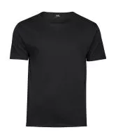 Raw Edge Tee Black