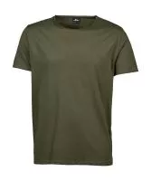 Raw Edge Tee Olive