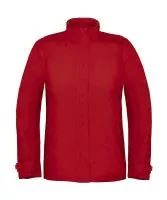 Real+/women Heavy Weight Jacket Deep Red